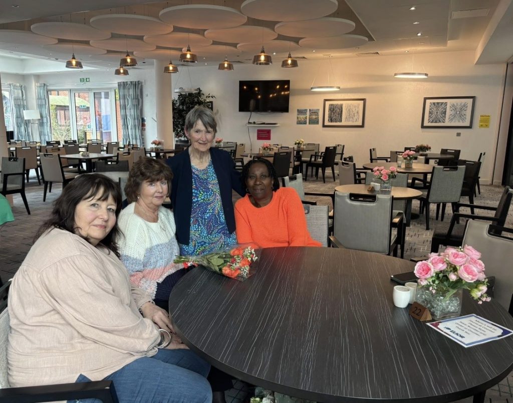 Lorna with our Founder Marrilyn and two other PA's