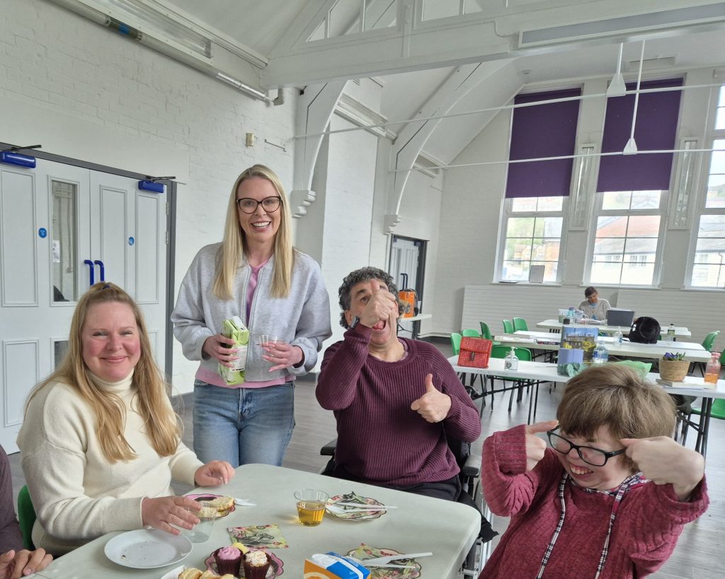 Hub HO and Director Tash helping out on the day.