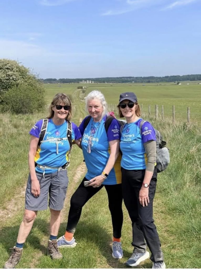 Carol and friends at Trek-26
