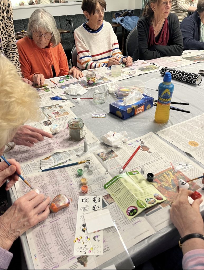 Memory Cafe Thame - crafting station