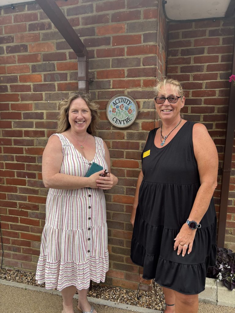Jane and Beverley from Bradbury House