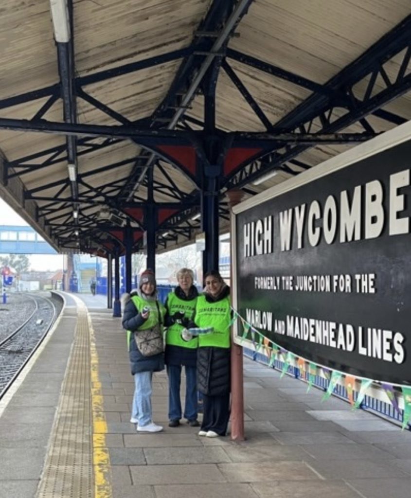 Chiltern Samaritans team at High Wycombe Station